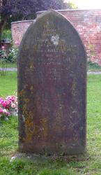 Joseph Godfrey's grave in Burrowbridge Churchyard